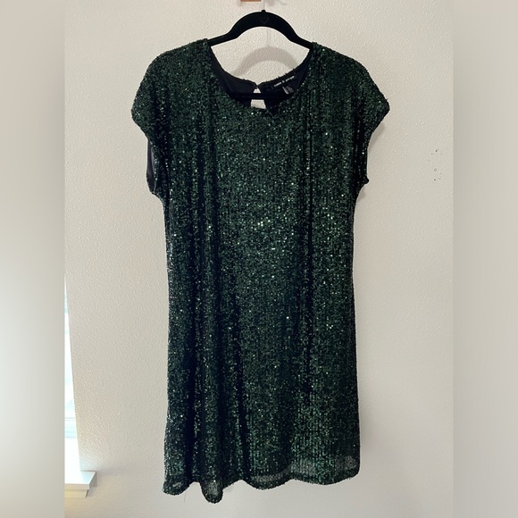 Cable & Gauge Dresses Emerald Green Sequin Dress Poshmark